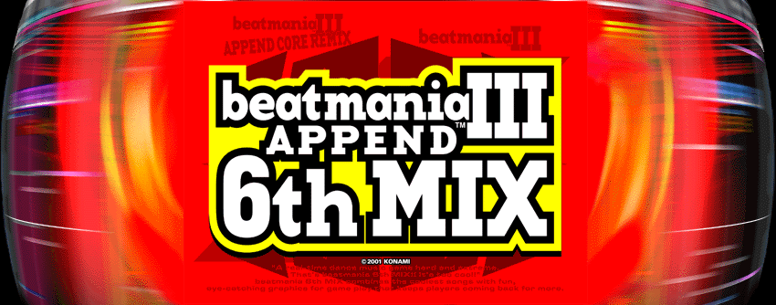 beatmaniaIII APPEND 6thMIX